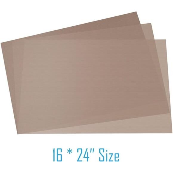 10 Pack PTFE Teflon Sheet for Heat Press 16" x 24" Non Stick Heat - Picture 2 of 8